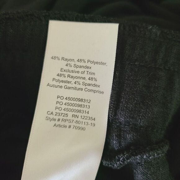 NEW Wilfred Free Izabel Tank Jumpsuit M Black Knit Cinch Waist Sleeveless Crop - Picture 10 of 11